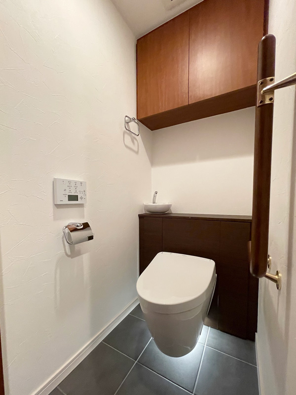 こだわりの水廻り設備と内装で心地よい住まいを